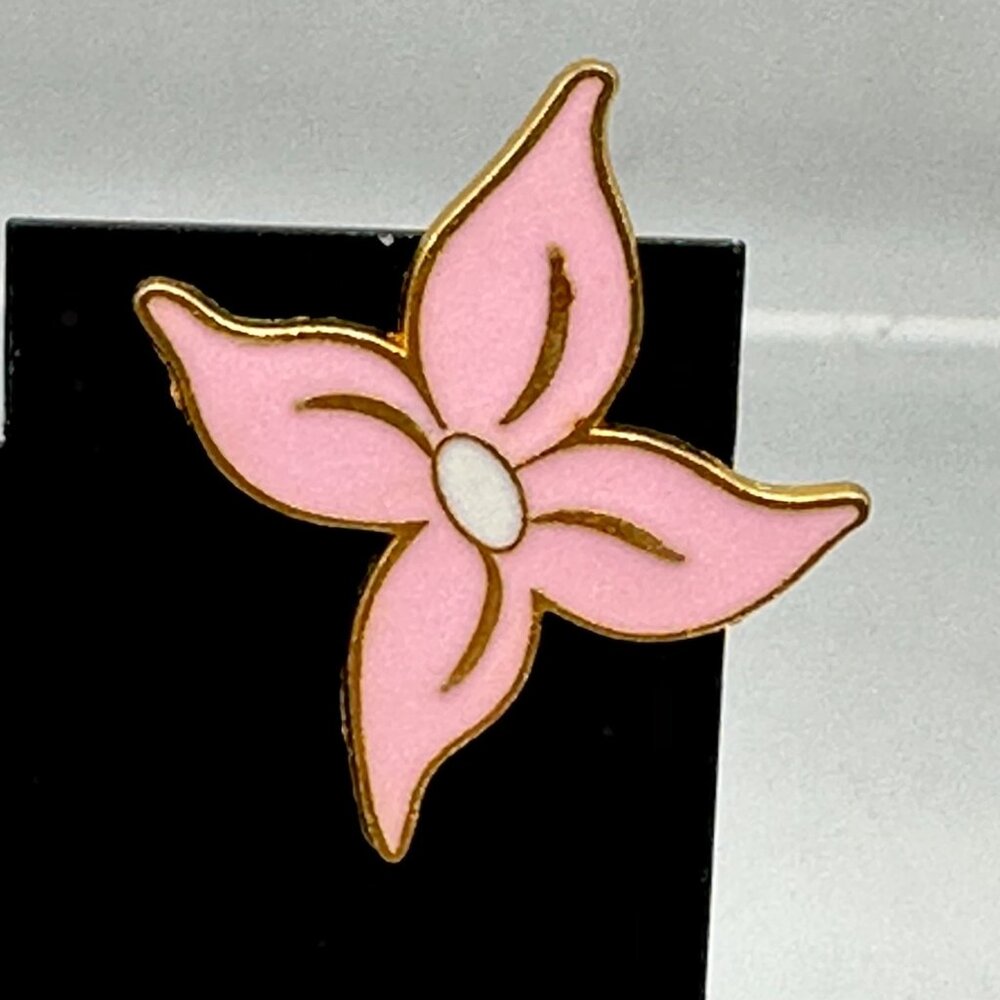The Little Mermaid Pink Flower Ariel Disney Pin Mickey Trading Pin Authentic